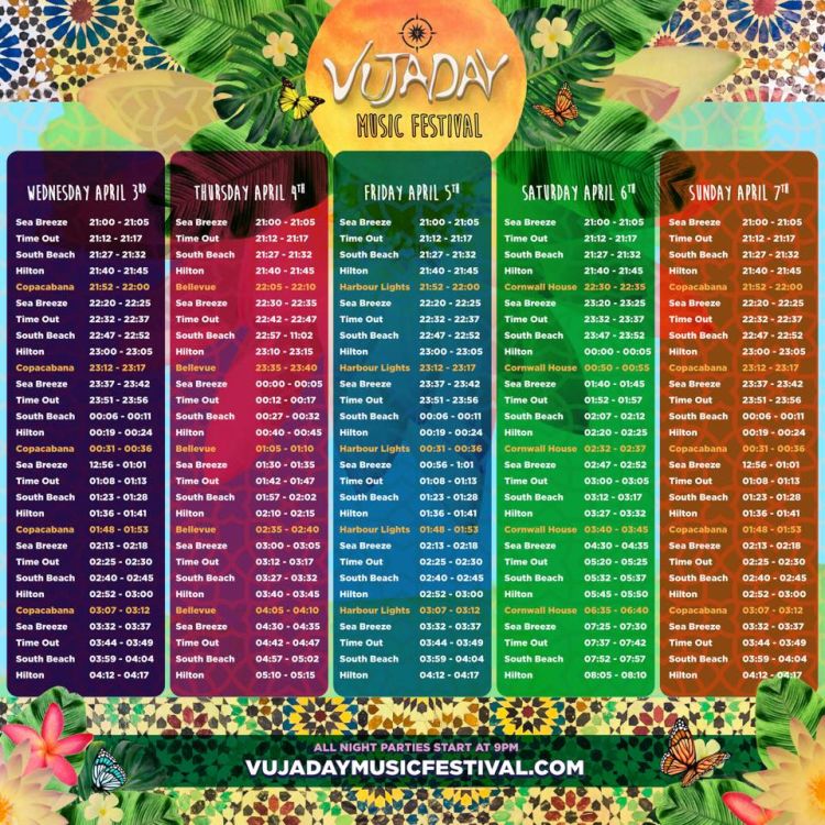 martini blu jazz festival 2023 lineup Vujaday Music Festival 2019 What's On In Barbados 20190403 to 20190407